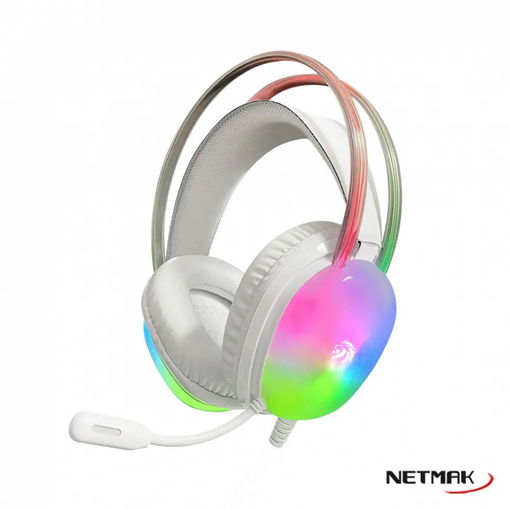 Auricular Gamer N25 con Luz RGB