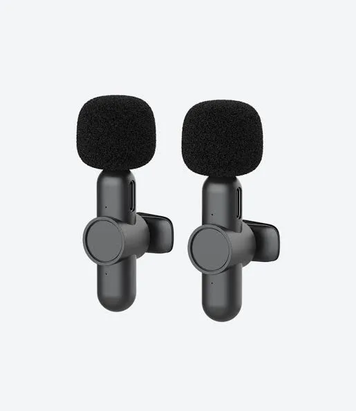 Microfono Corbatero Dual, con Receptor Lightning