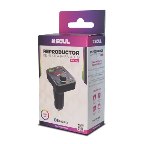 Reproductor de música para auto FM100