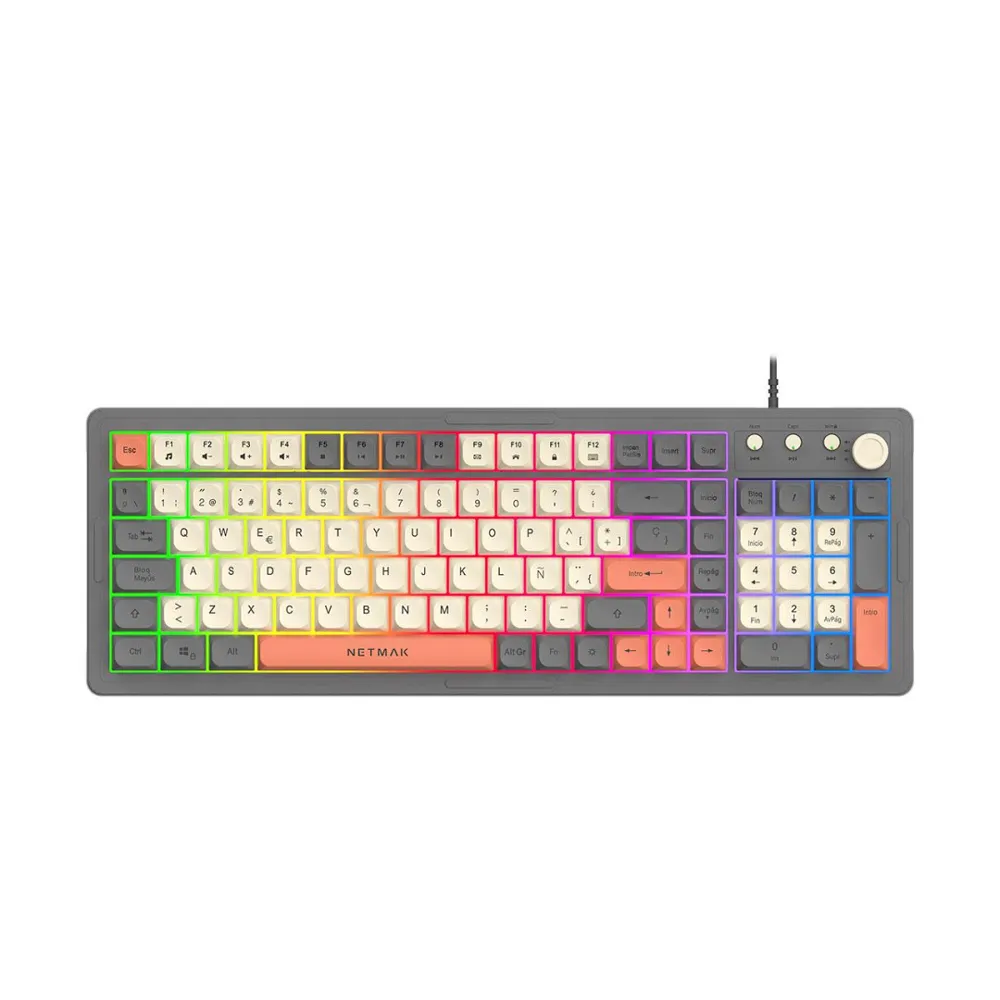 Teclado Minimalista LED
