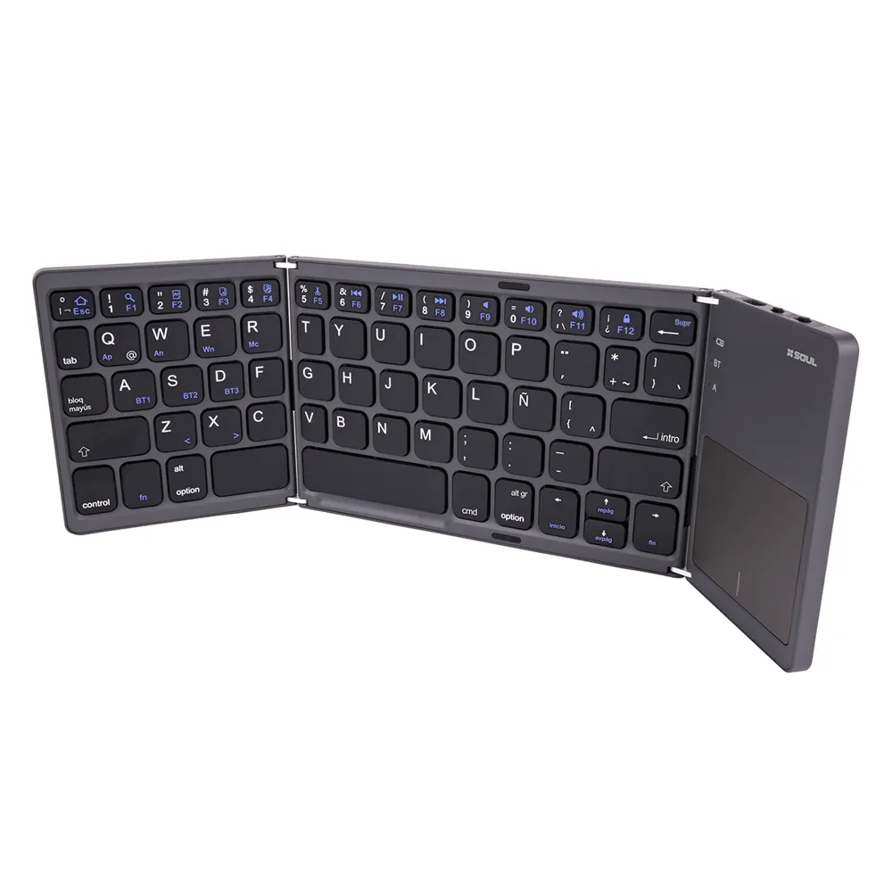 Teclado Plegable Touchpad KBT04 Soul